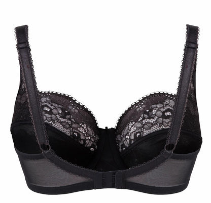 Panache Clara Full Cup Bra (Charcoal / Black)