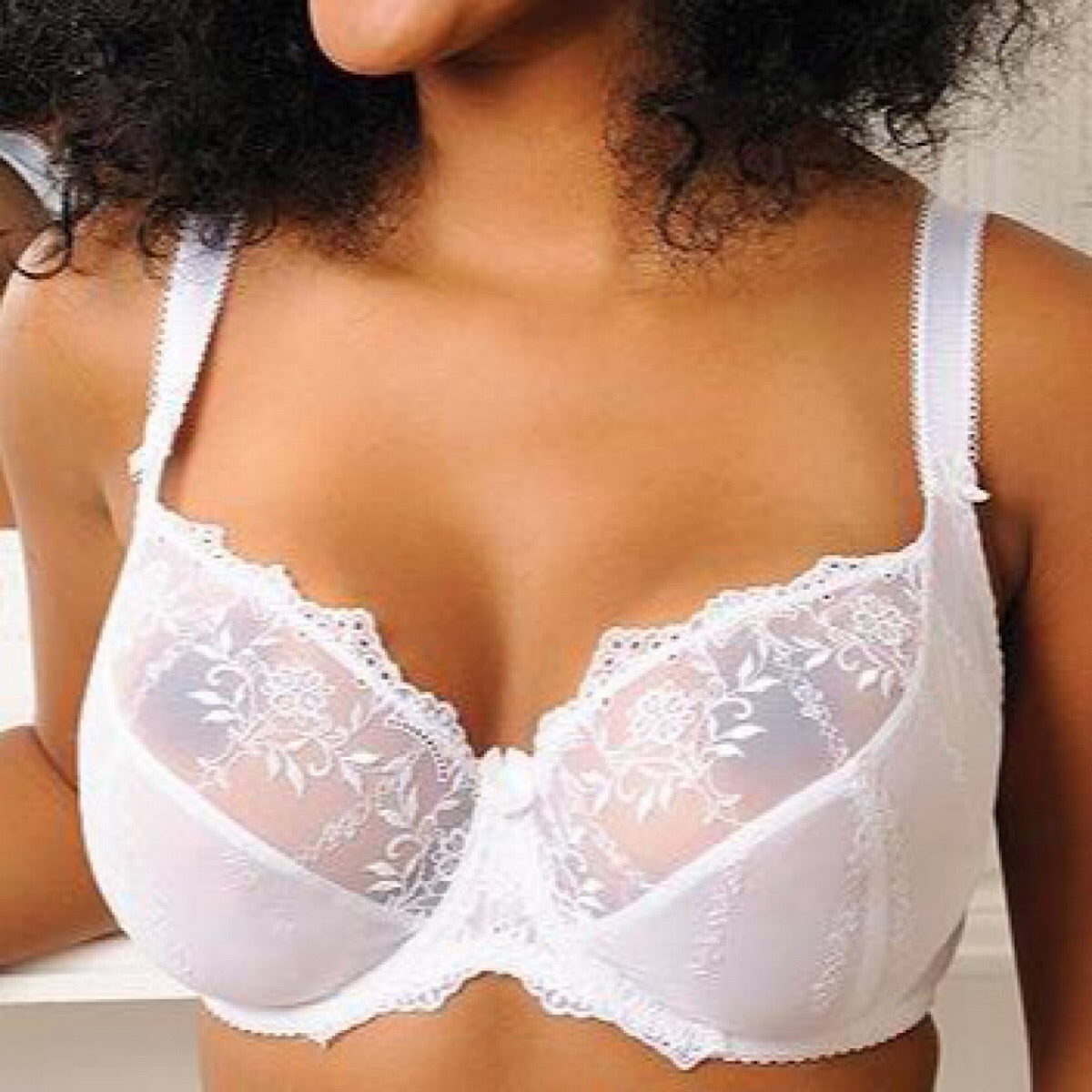 CK5001 Curvy Kate Emily Bra (White)